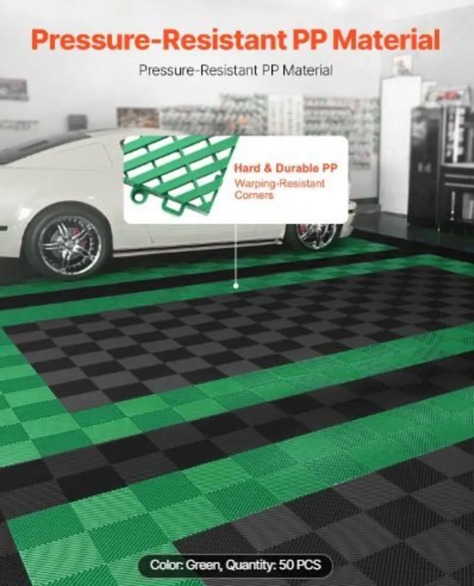 Interlocking Drainage Mat, 50 Pcs - Image 3