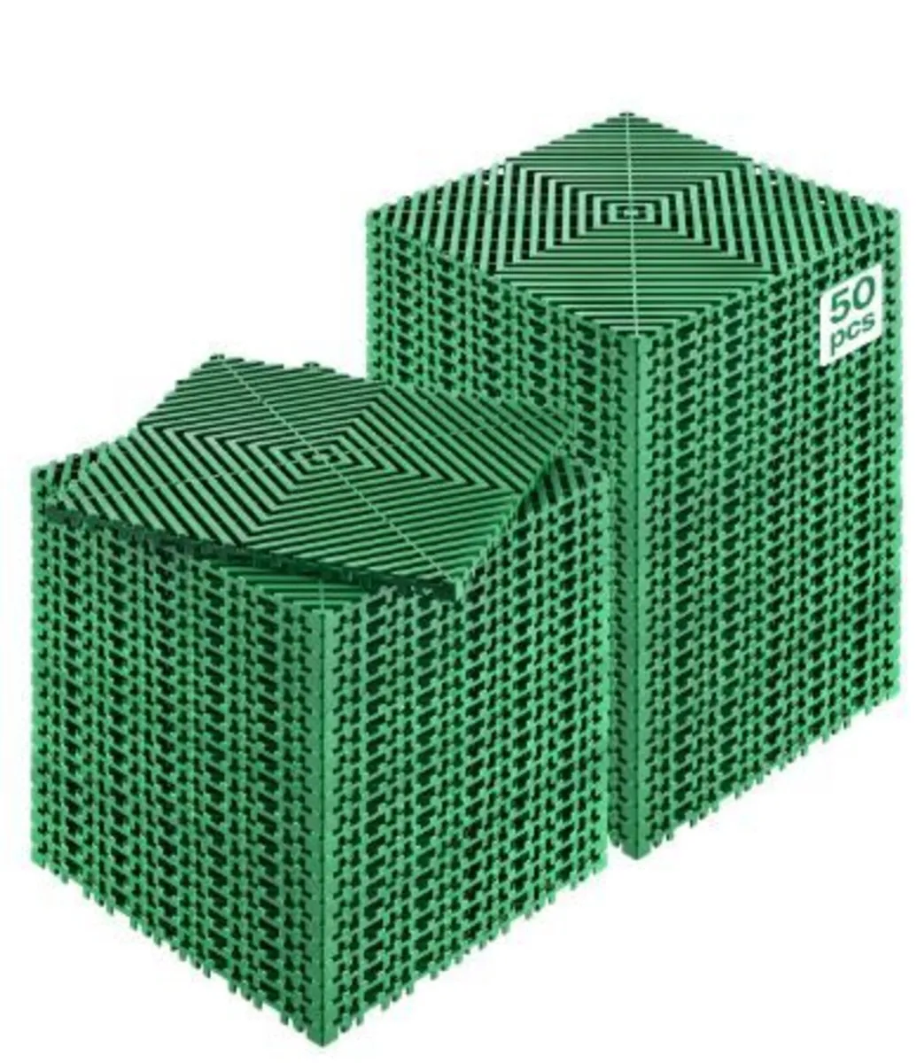 Interlocking Drainage Mat, 50 Pcs - Image 4