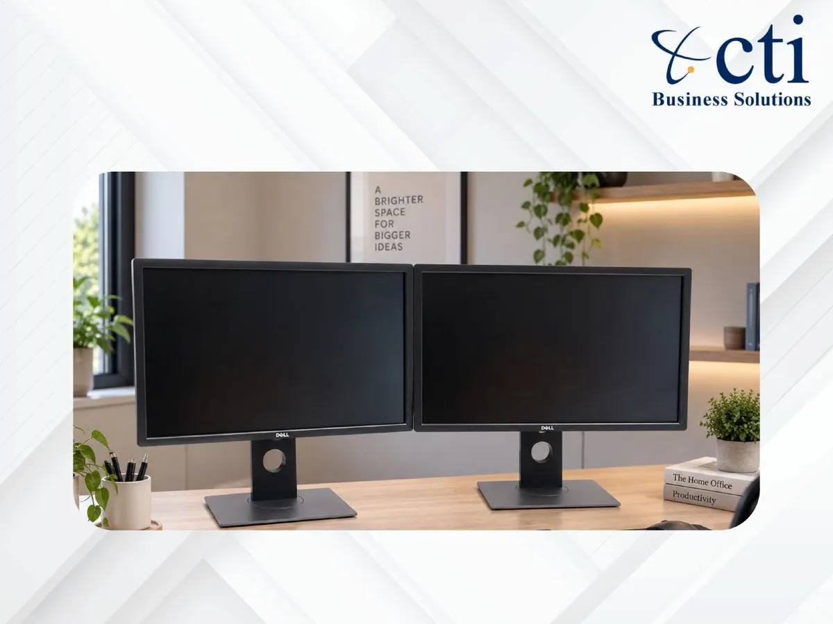 Dell 24" Dual Monitor Setups ~ Grade A - Image 2