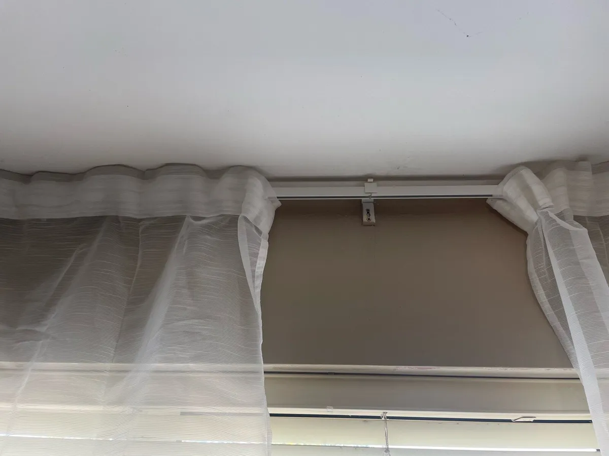 Ikea curtain and rail - Image 2