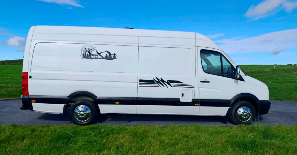VW Crafter, fixed bed, Off grid, 2 birth - Image 2