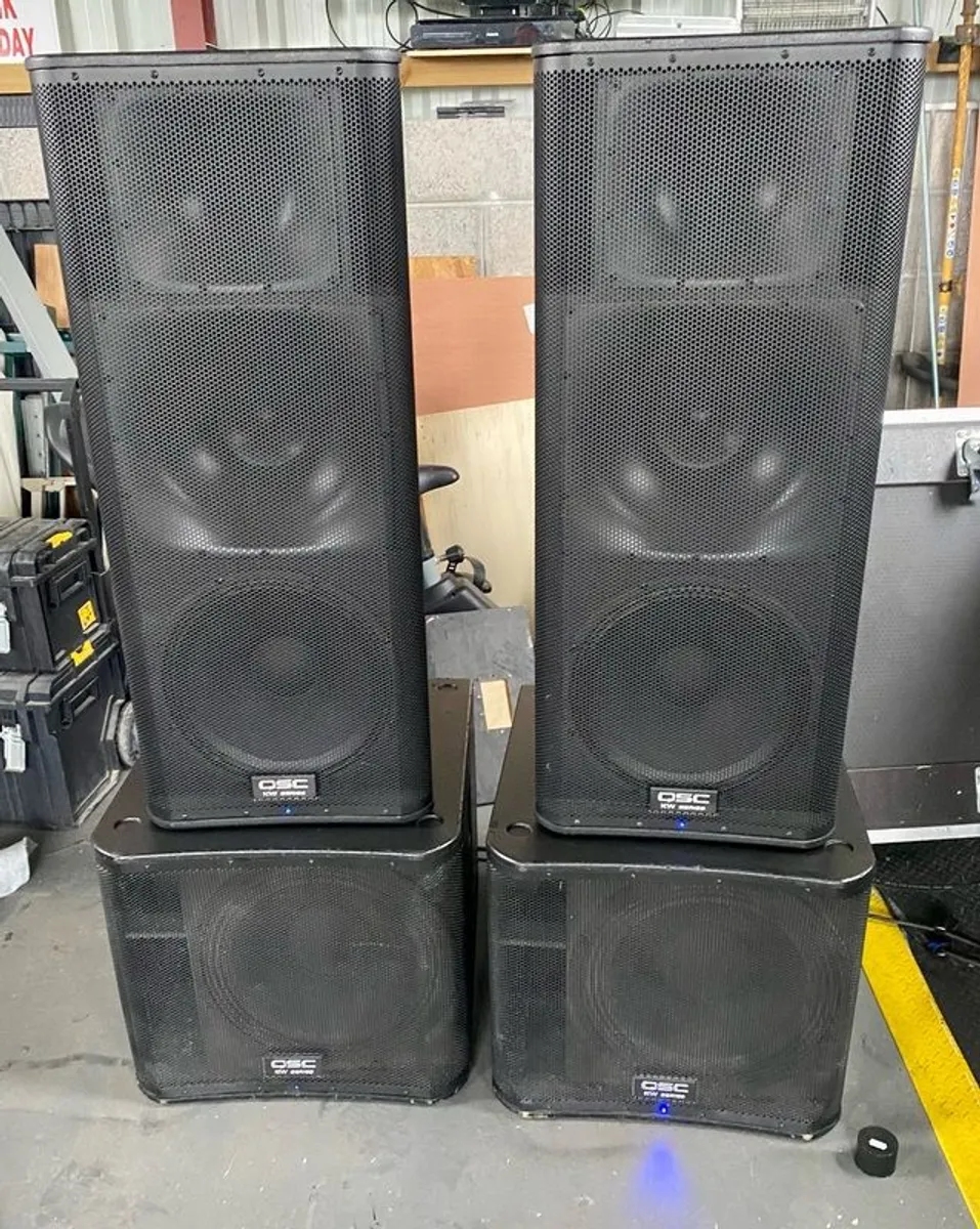 QSC KW Series Full Active PA System - Image 1