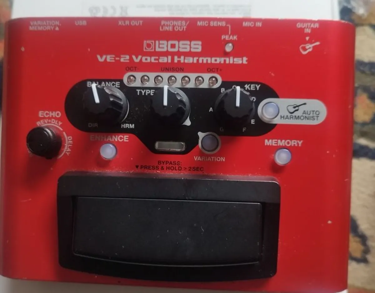 Boss VE 2 vocal harmoniser e120. Behringer fx600 multi FX e25  Shadow stompinBass with case e60  150 for the three - Image 1