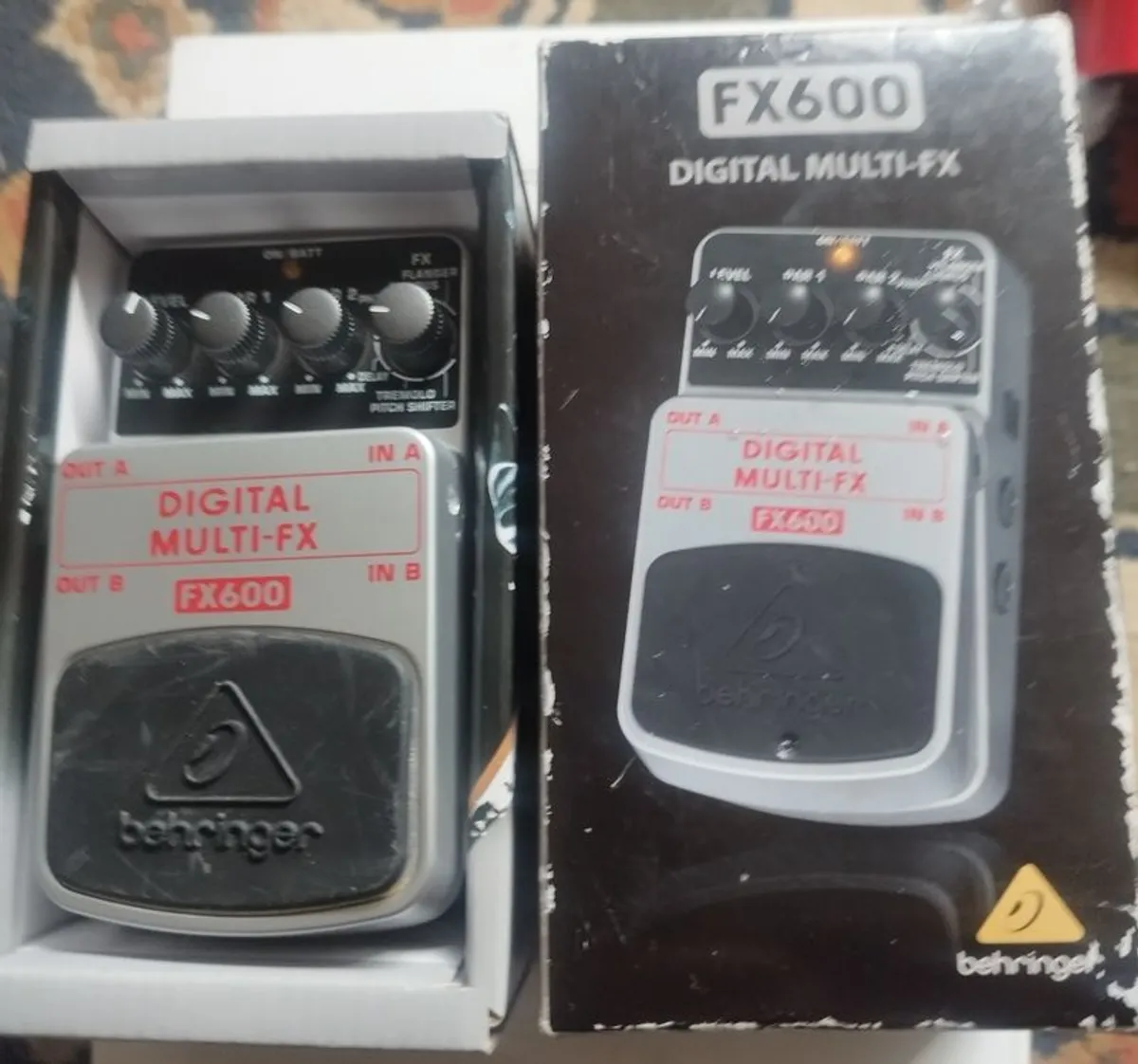 Boss VE 2 vocal harmoniser e120. Behringer fx600 multi FX e25  Shadow stompinBass with case e60  150 for the three - Image 2