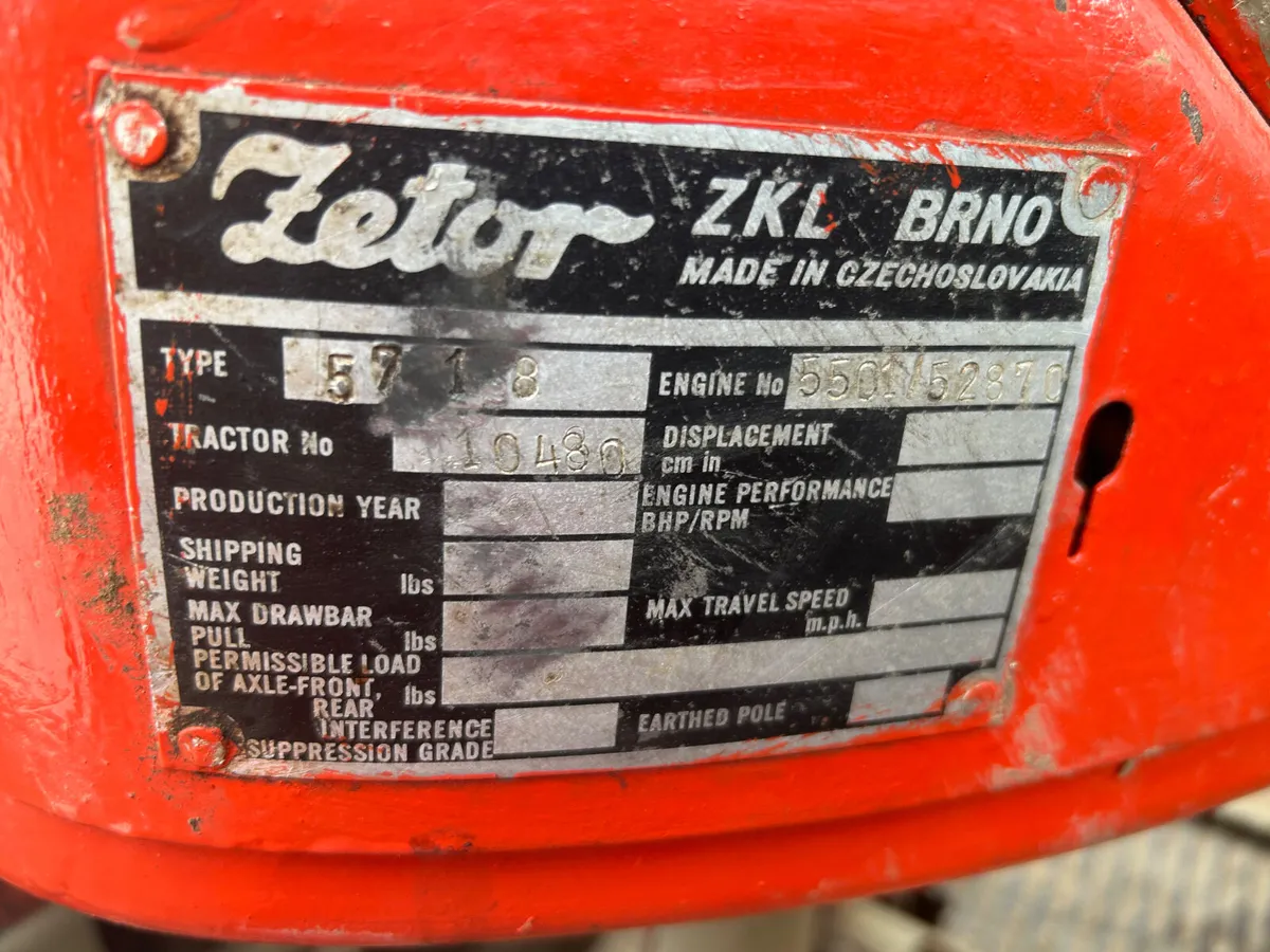 Zetor 5718 2wd - Image 3