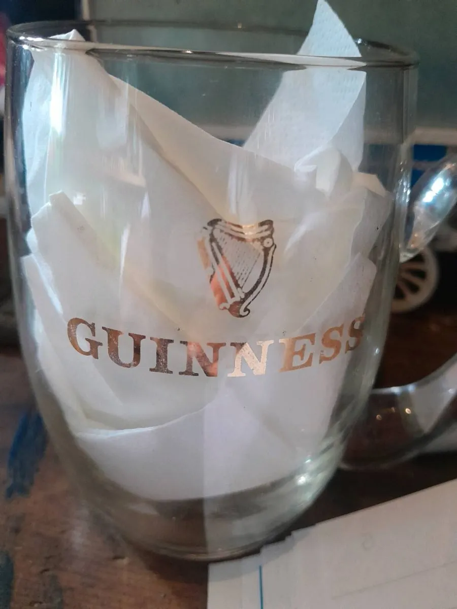 Vintage waterford guinness branded pint tankard - Image 1