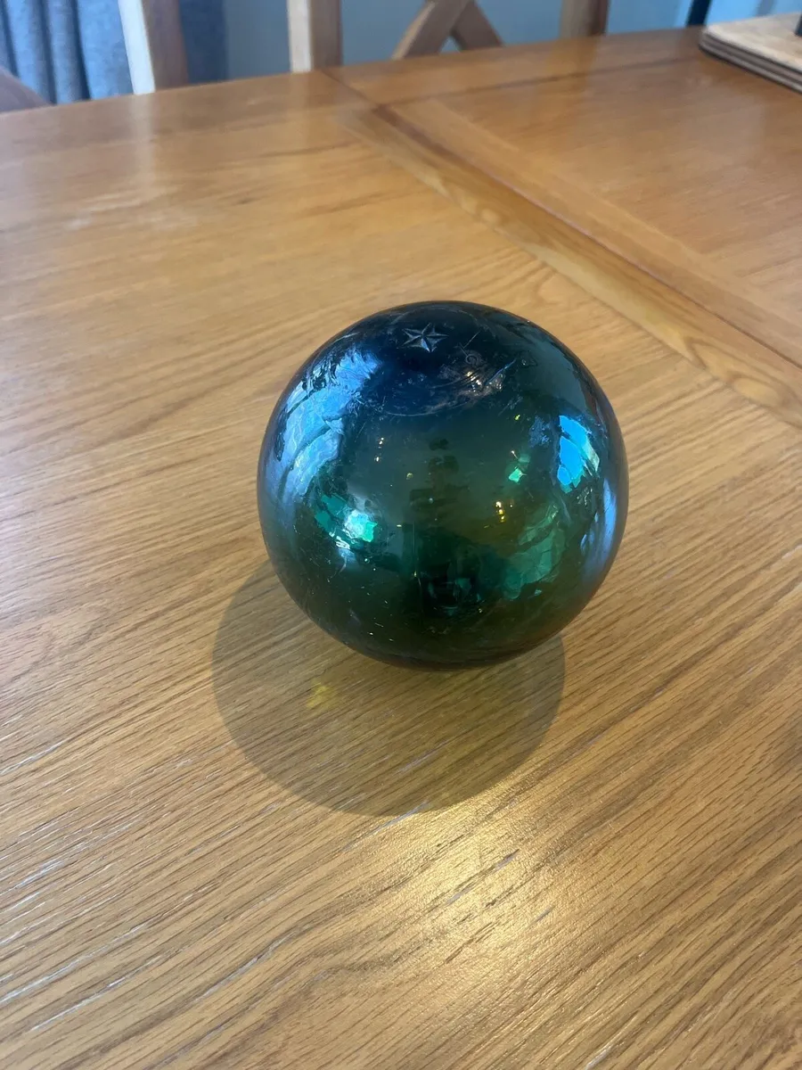 Antique Large Glass Fishing Float - Image 2