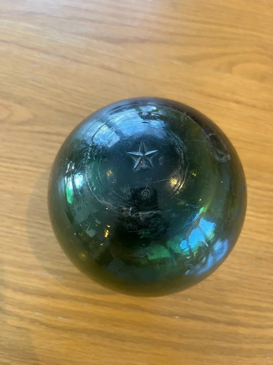 Antique Large Glass Fishing Float - Image 4