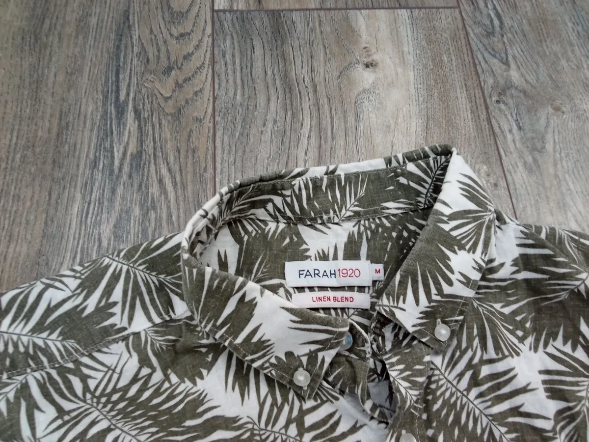 Farah 1920 Brand Men's Short Sleeve Shirt. - Image 2