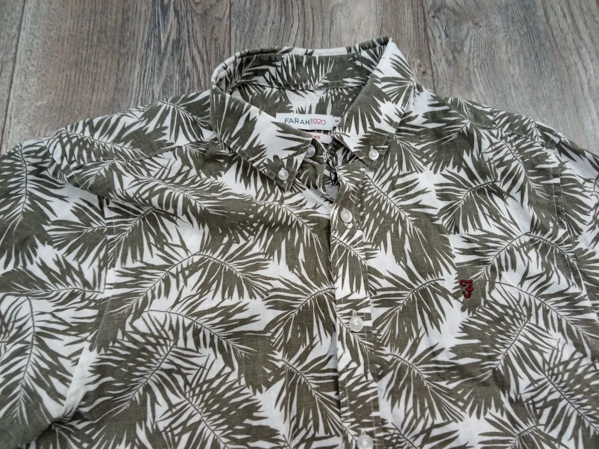 Farah 1920 Brand Men's Short Sleeve Shirt. - Image 3
