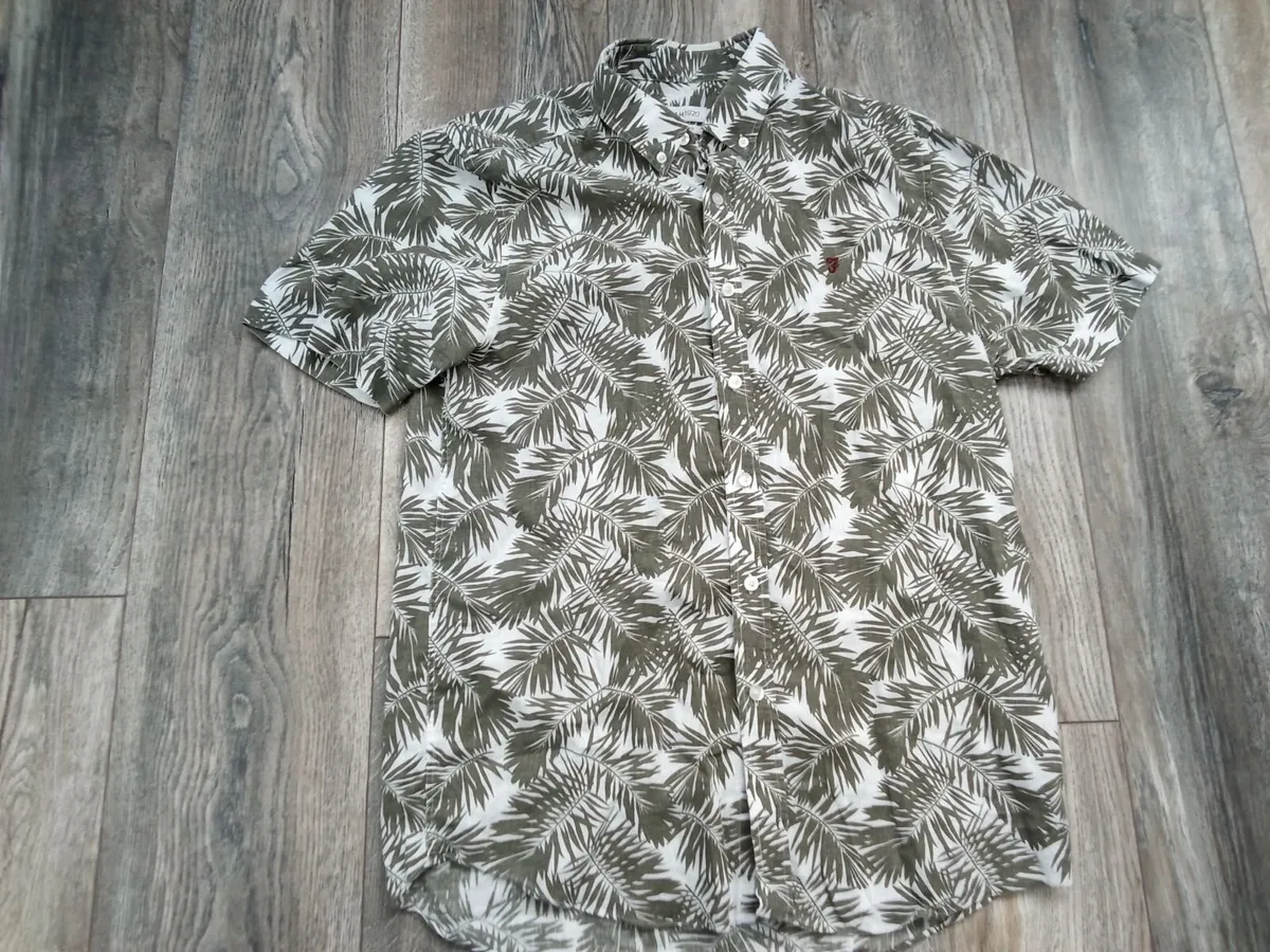 Farah 1920 Brand Men's Short Sleeve Shirt. - Image 1