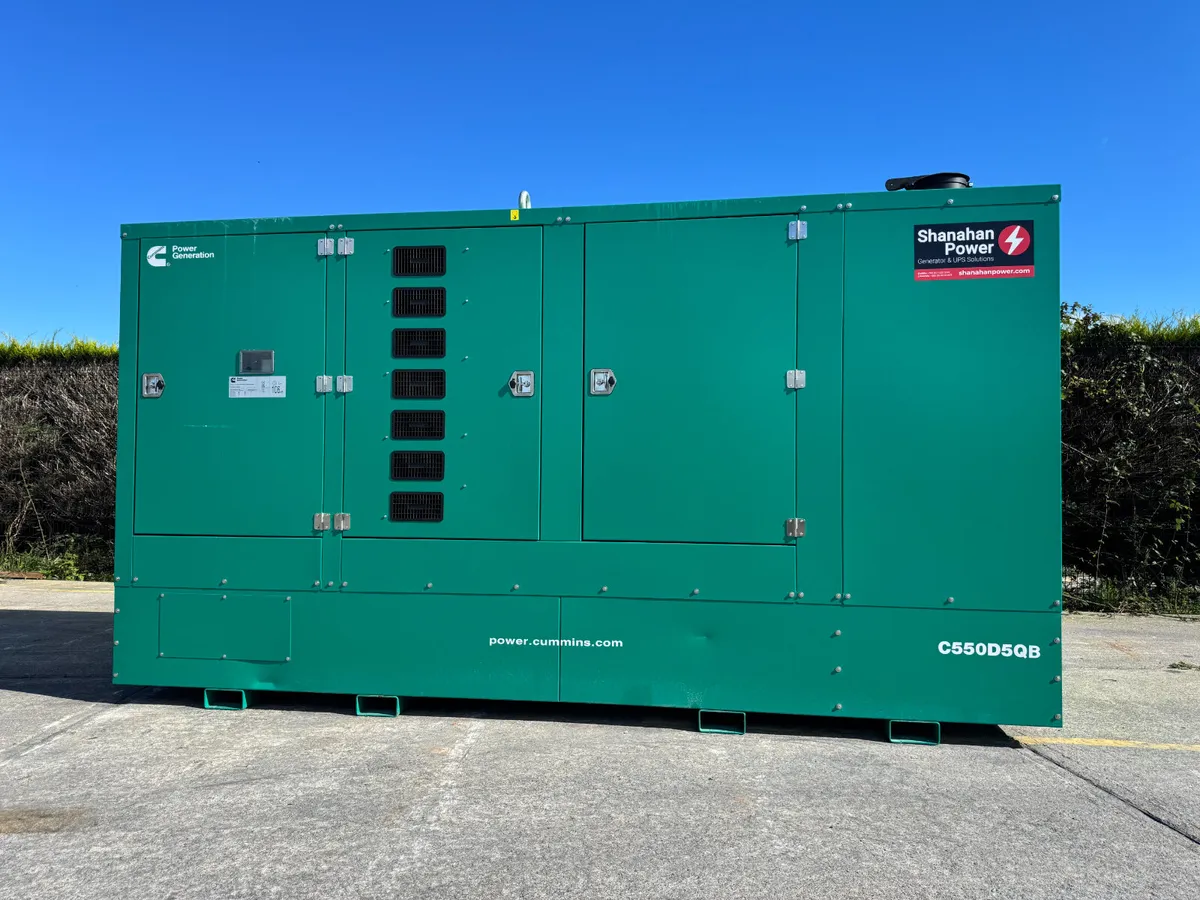 New Cummins 550kVA Diesel Generator - Image 1