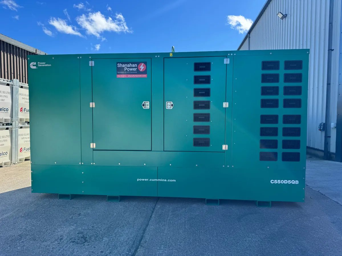 New Cummins 550kVA Diesel Generator - Image 2