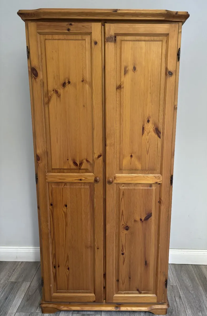 Solid Pine Wardrobe – €120 - Image 1