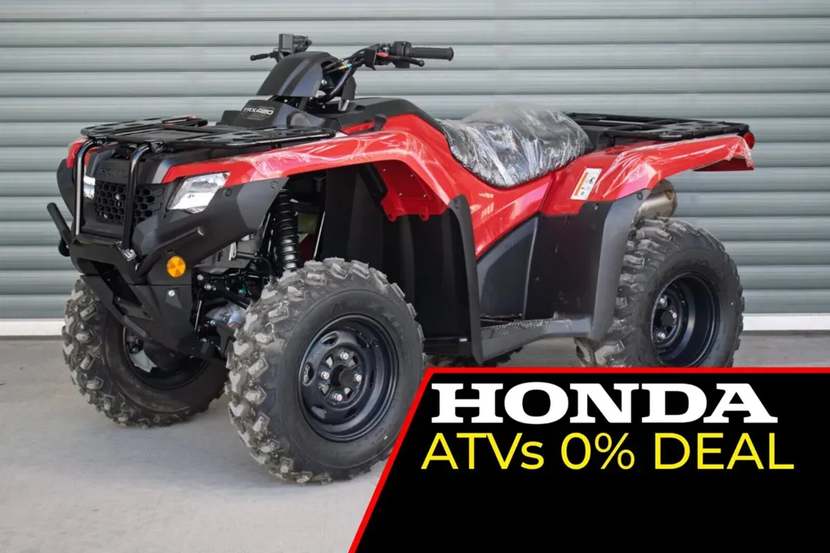 New Honda TRX 420FM1 Quad - Image 1