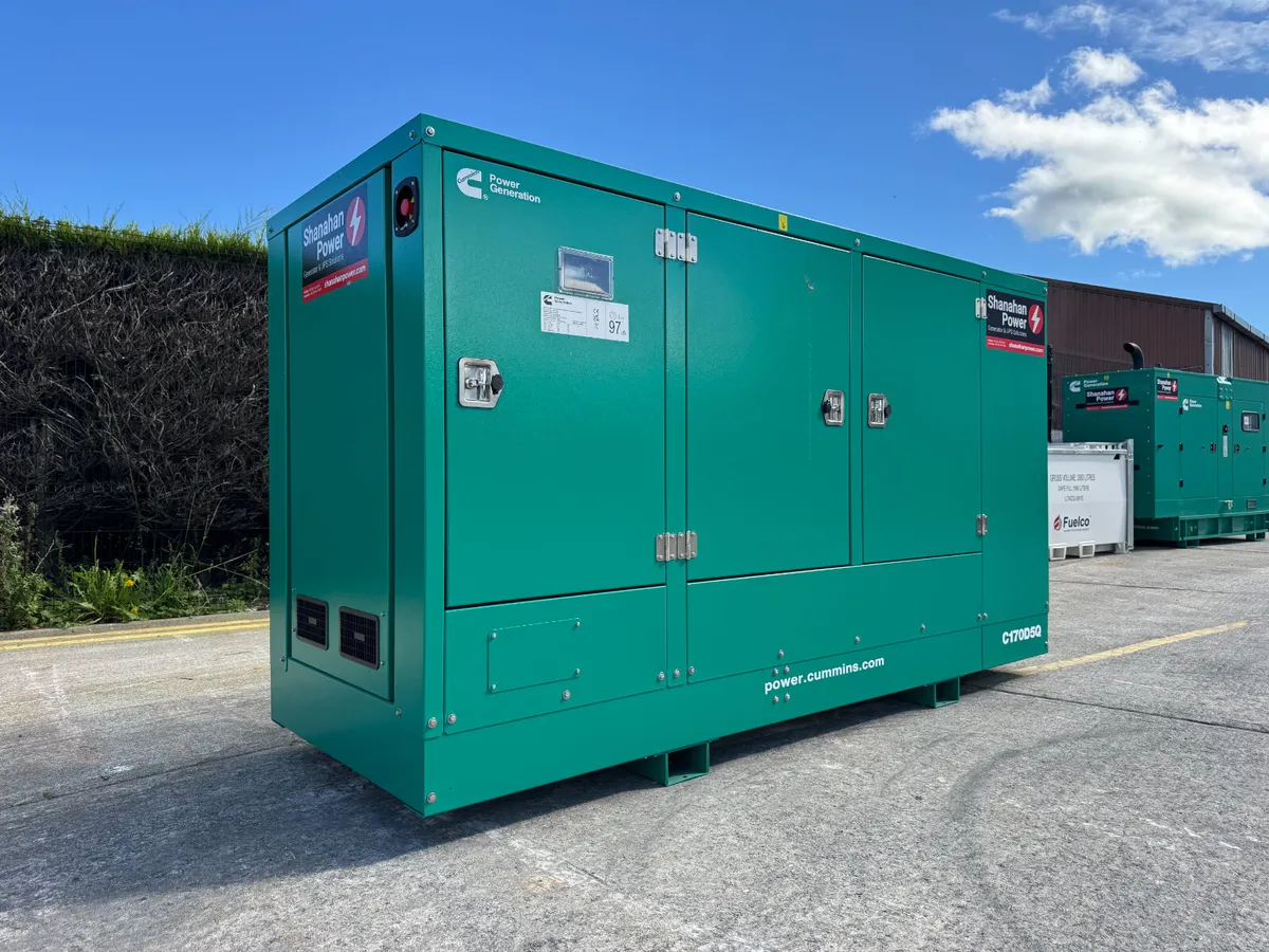New Cummins 170kVA 3Phase Diesel Generator - Image 2
