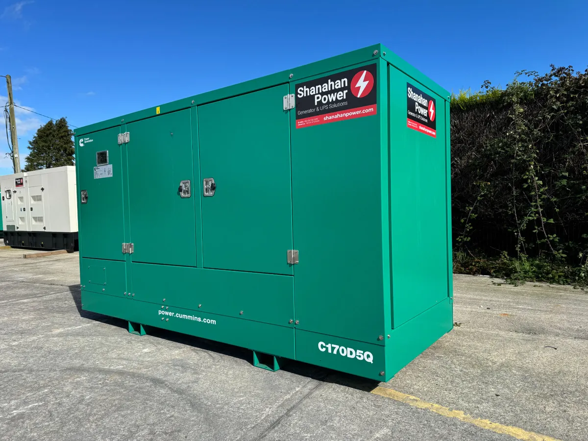 New Cummins 170kVA 3Phase Diesel Generator - Image 1