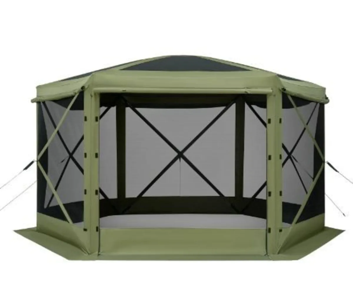 Pop up Gazebo Screen Tent, 3x3 m Large 6-Sided - Image 2