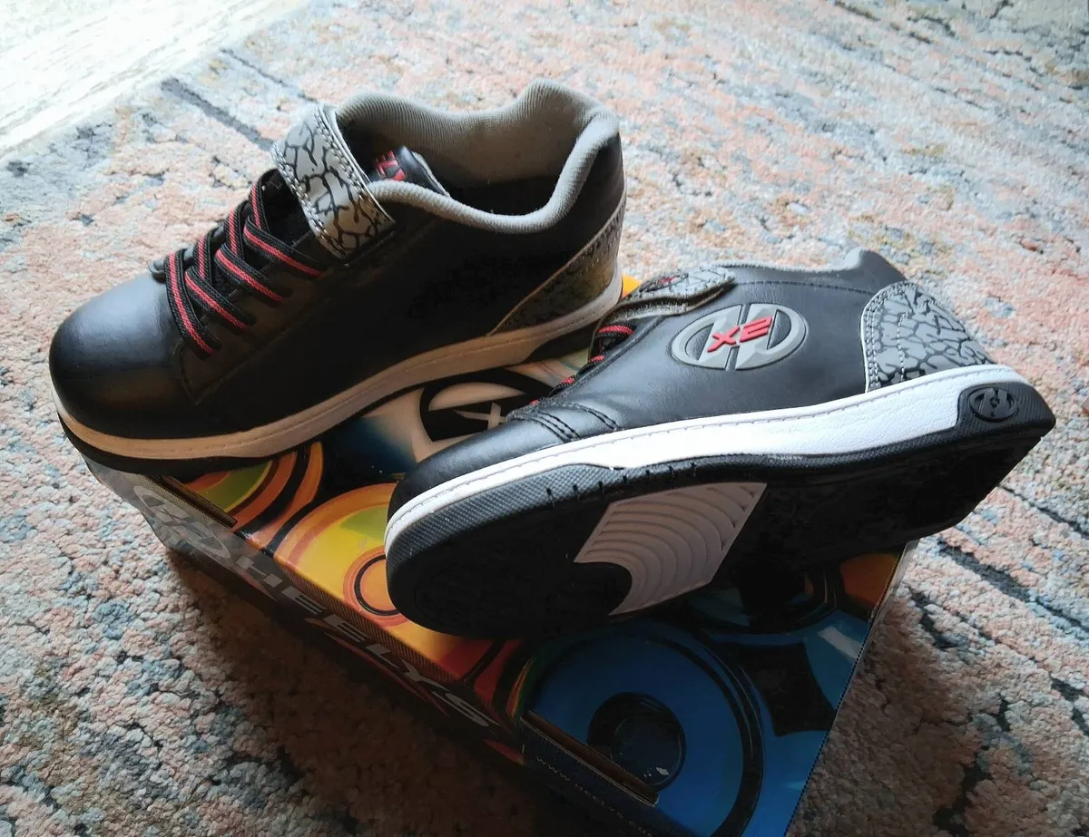 Heelys Black/Grey - Size 2