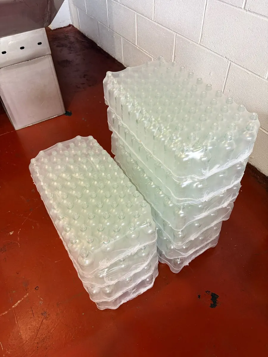 630 New 50 ml Glass Bottles with Screw Caps - Image 3