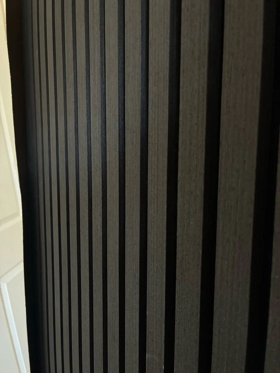 Dark grey acoustic wall panel - Image 3