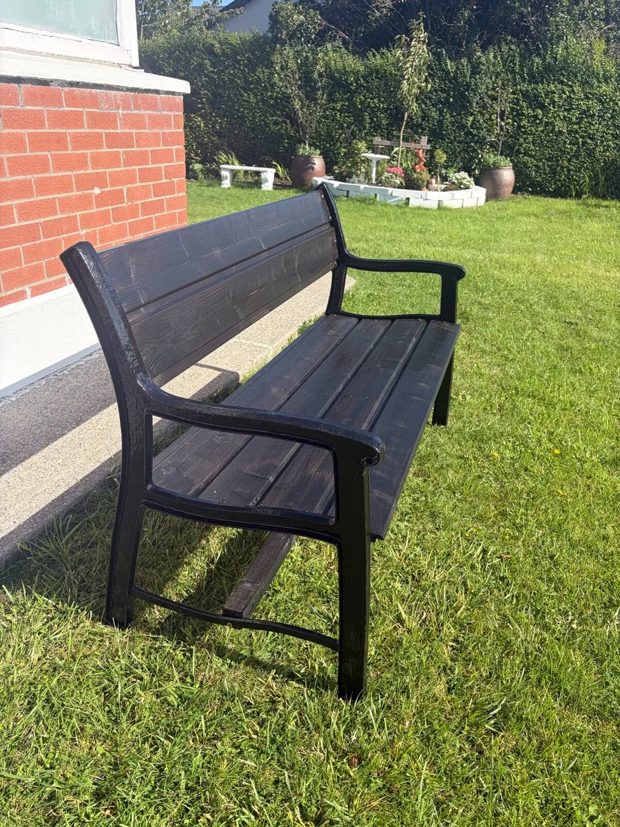new cast iron bench - Image 1