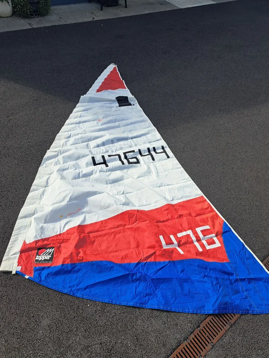 2 x 5.3 Topper sails for sale. - Image 1