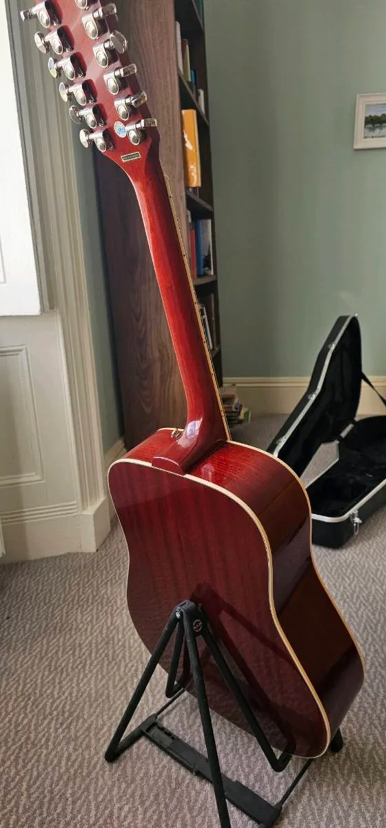 Epiphone IBG Hummingbird 12-string with case - Image 4