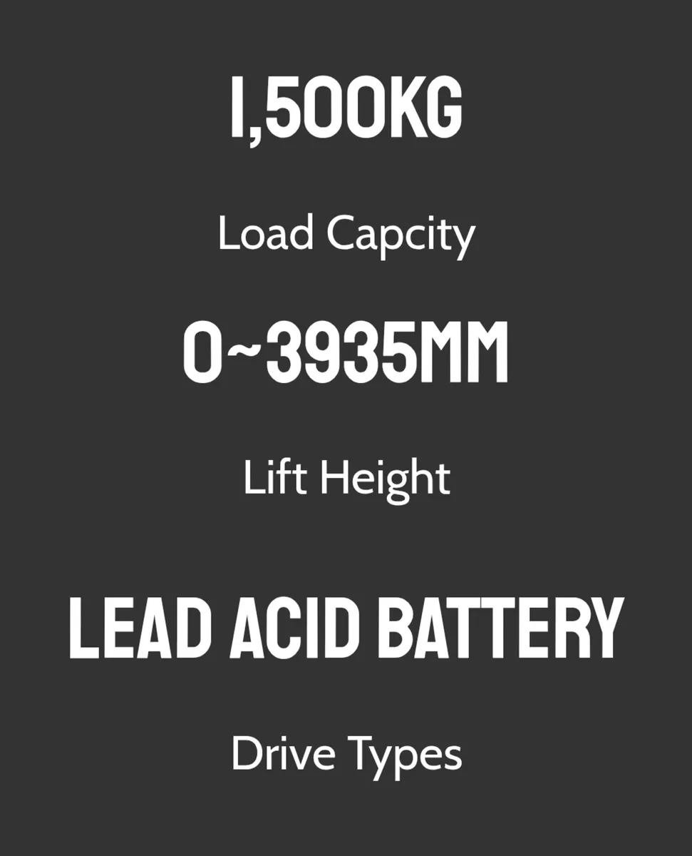Electric Stacker lift 3m - Image 2