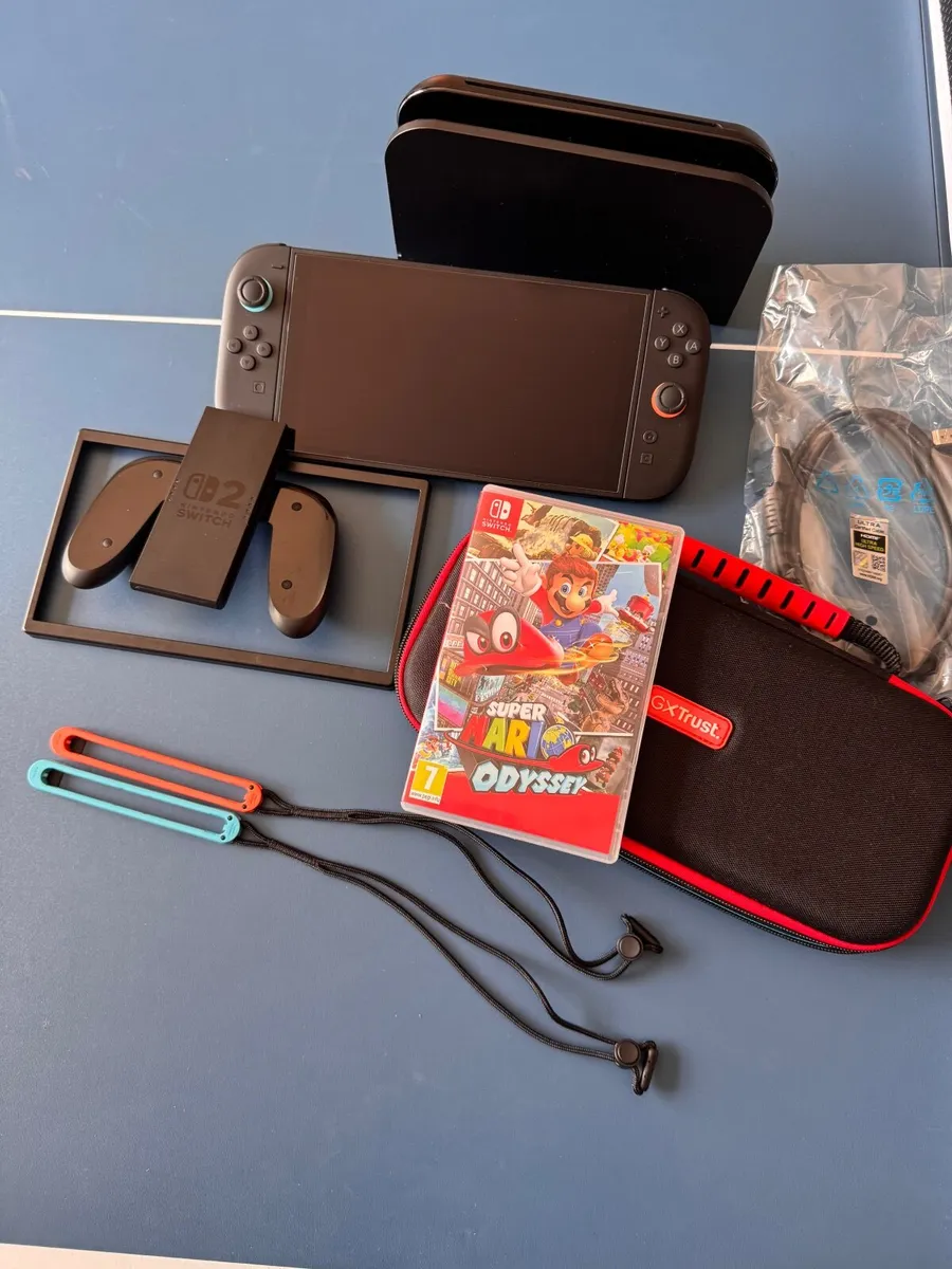 Nintendo Switch 2 (inc. game, case, screen protect - Image 2