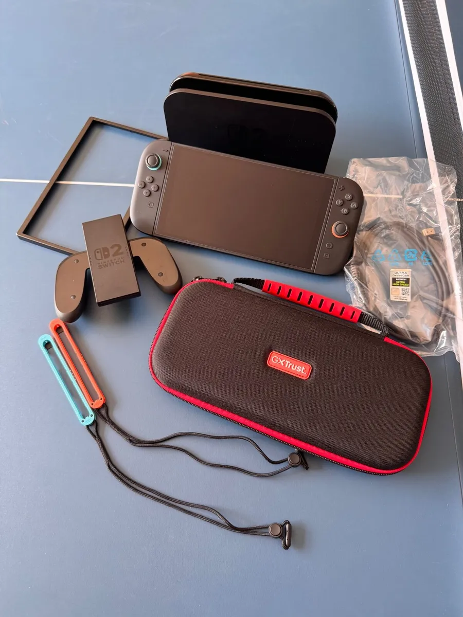Nintendo Switch 2 (inc. game, case, screen protect - Image 4
