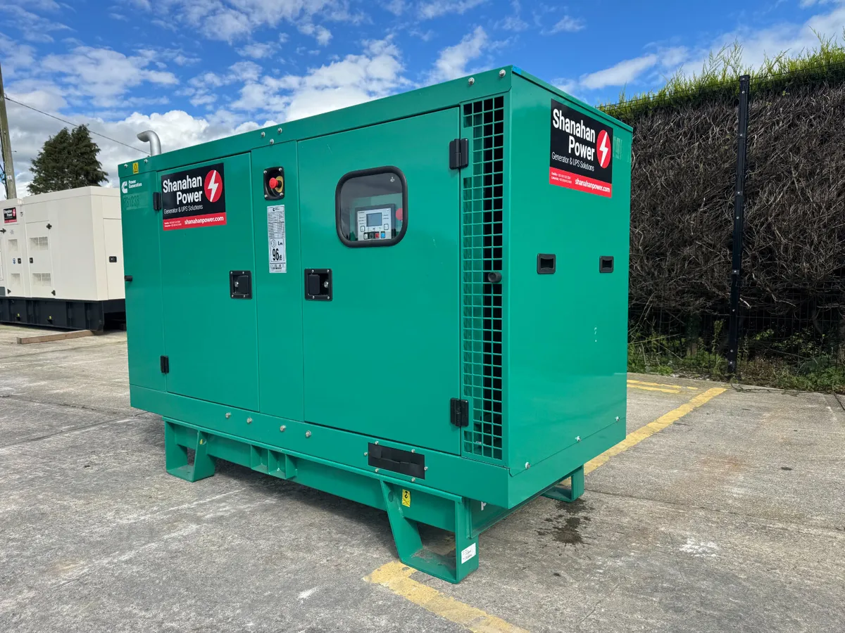 New Cummins 22kVA Single Phase Diesel Generator - Image 1