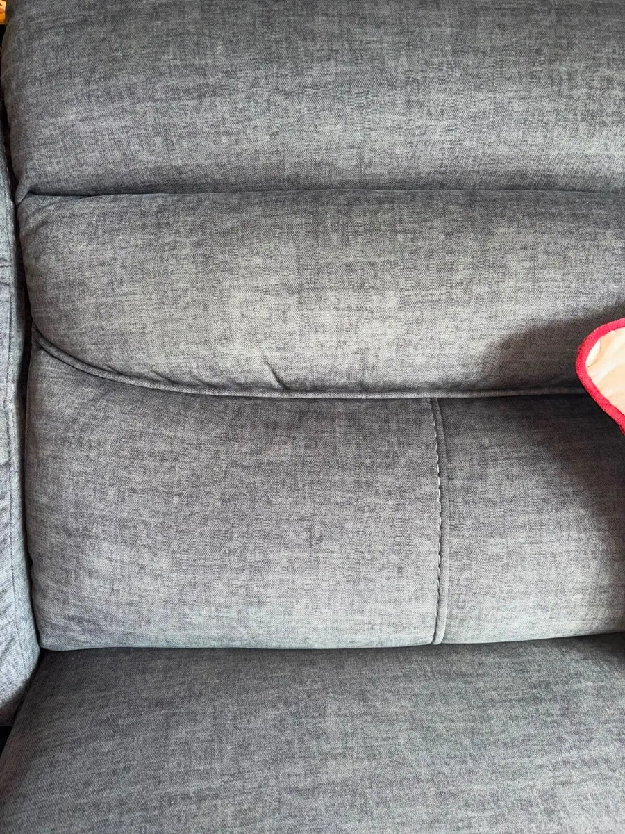 Grey corner sofa - Image 4