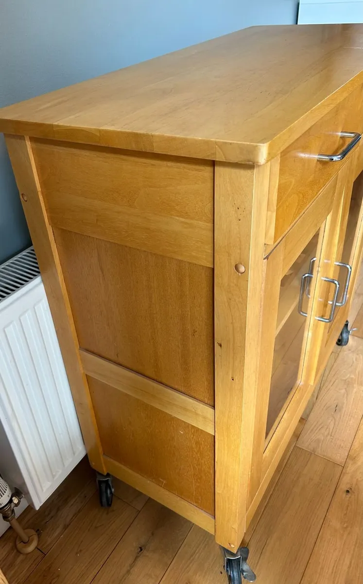 Wooden cabinet / trolley - Image 2