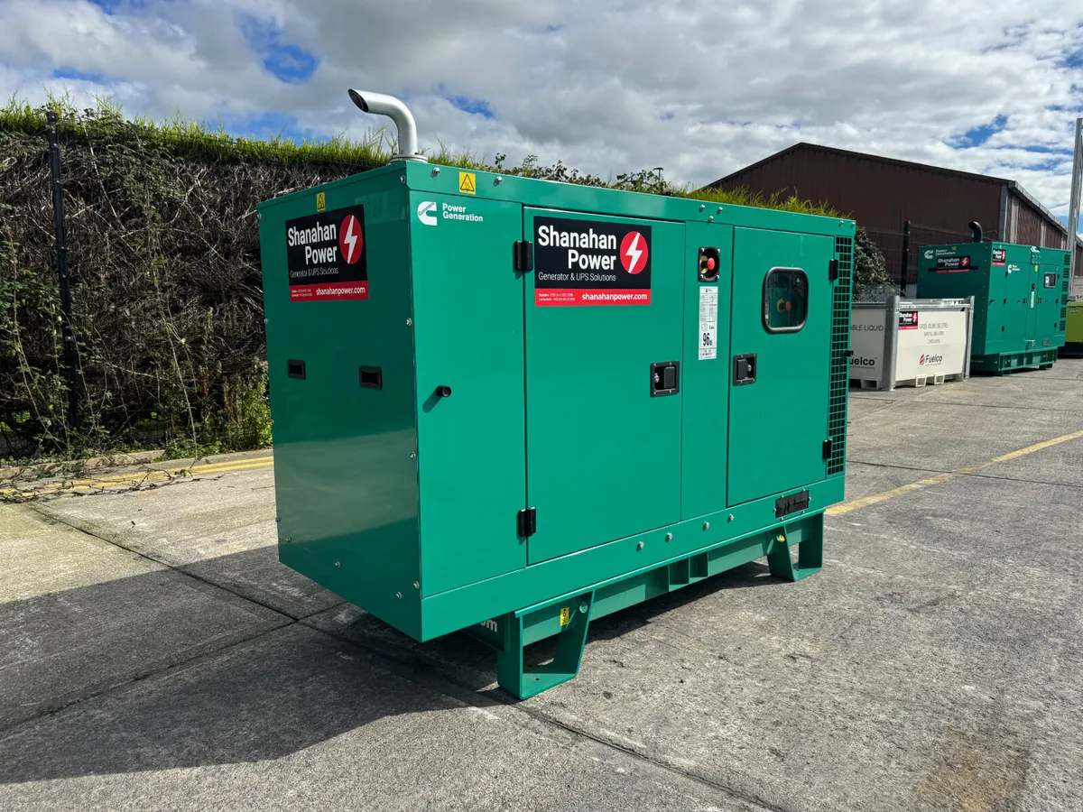New Cummins 25kVA Single Phase Diesel Generator - Image 1