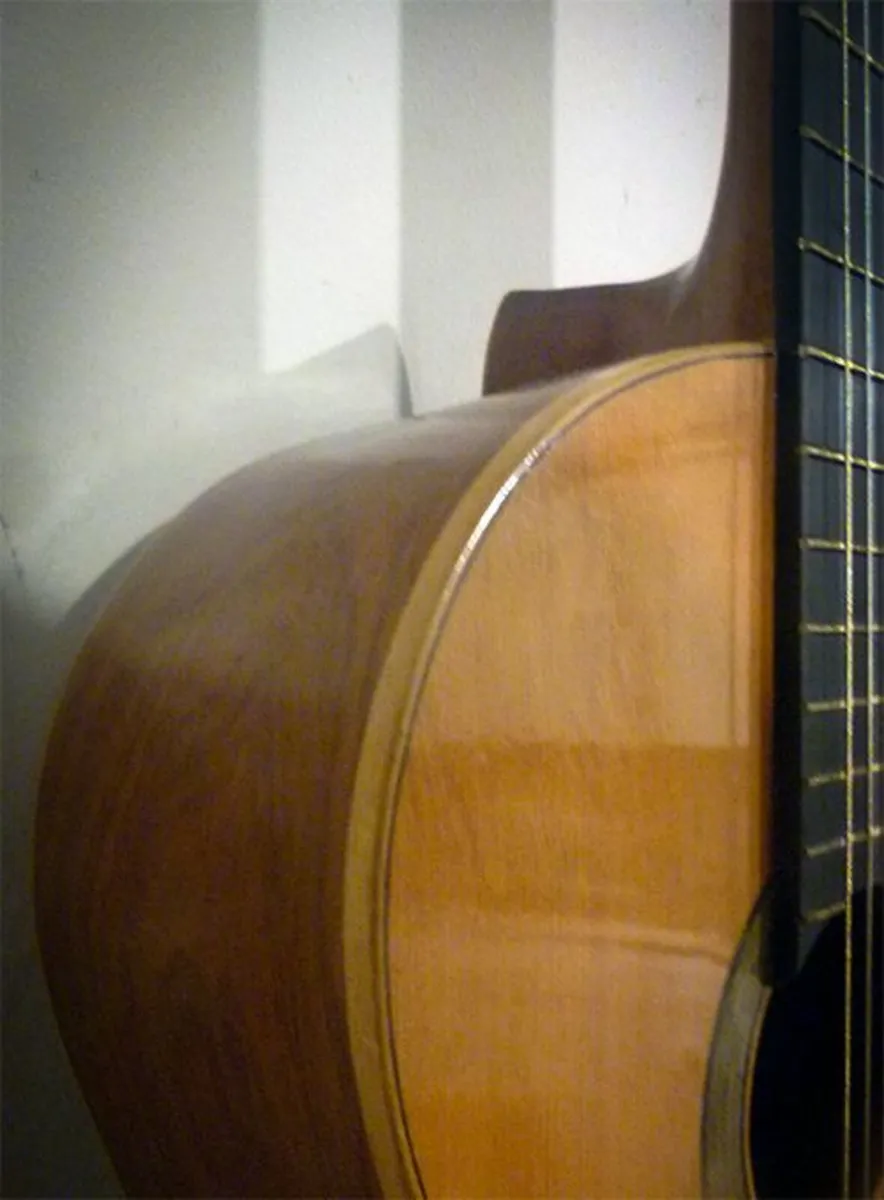 Spanish Guitar ALHAMBRA as NEW - Classical - Flame - Image 4