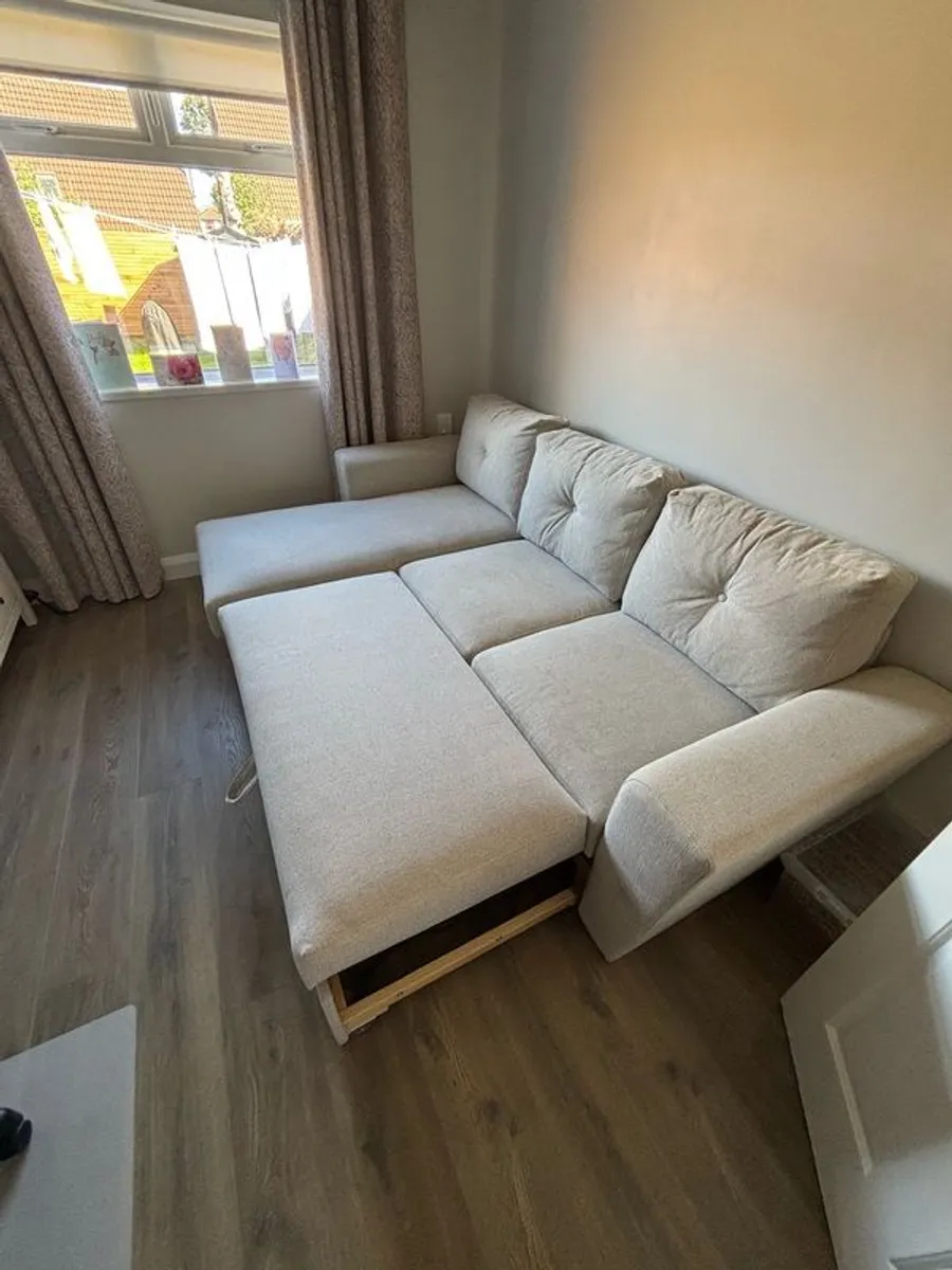 Sofa bed chaise with storage - Image 4