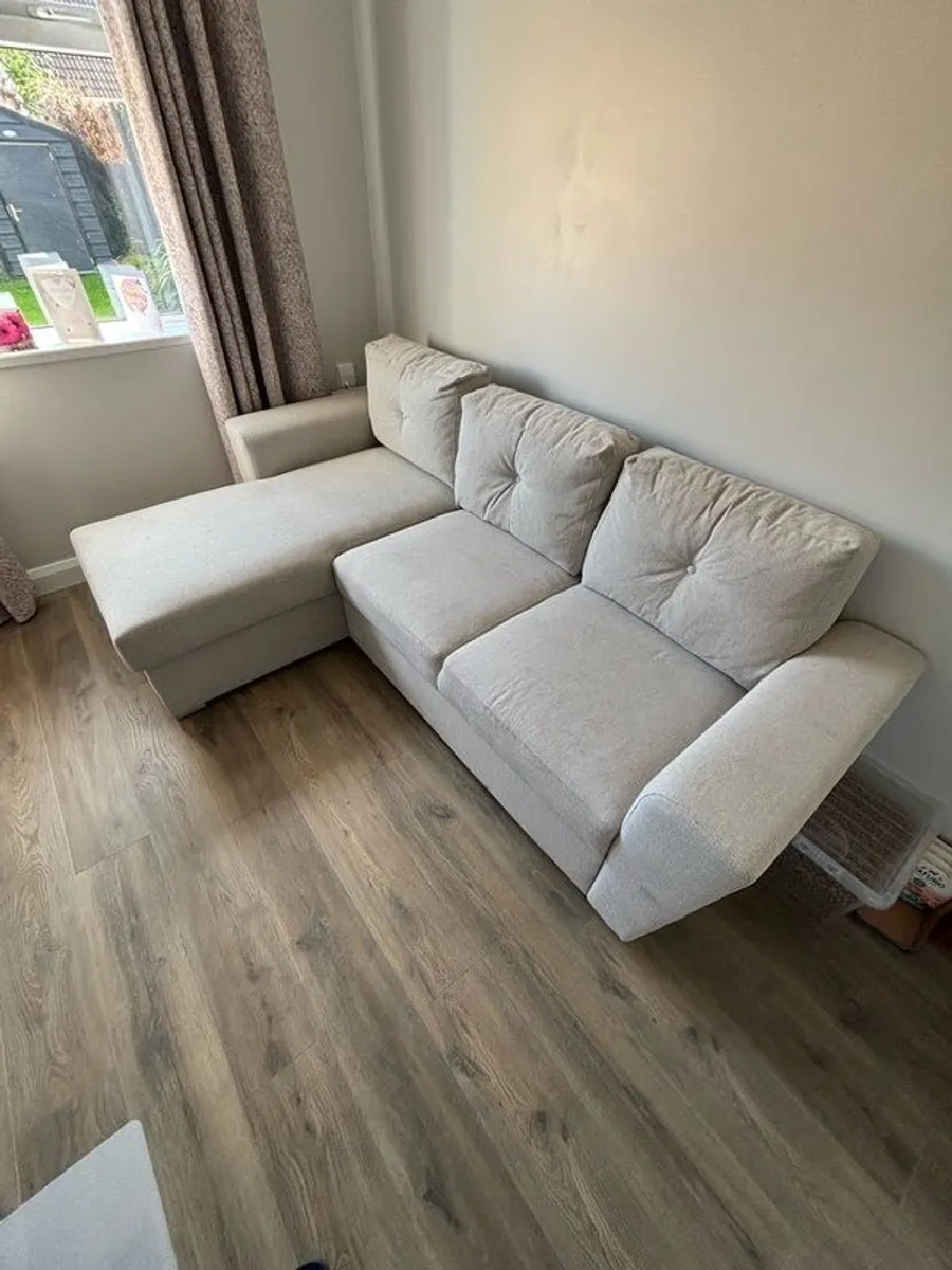 Sofa bed chaise with storage - Image 1