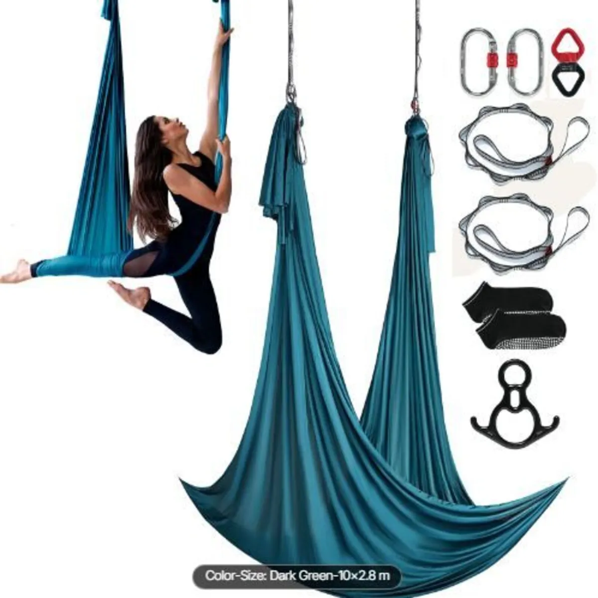 Aerial Silk & Yoga Swing, 11 Yards - Image 3