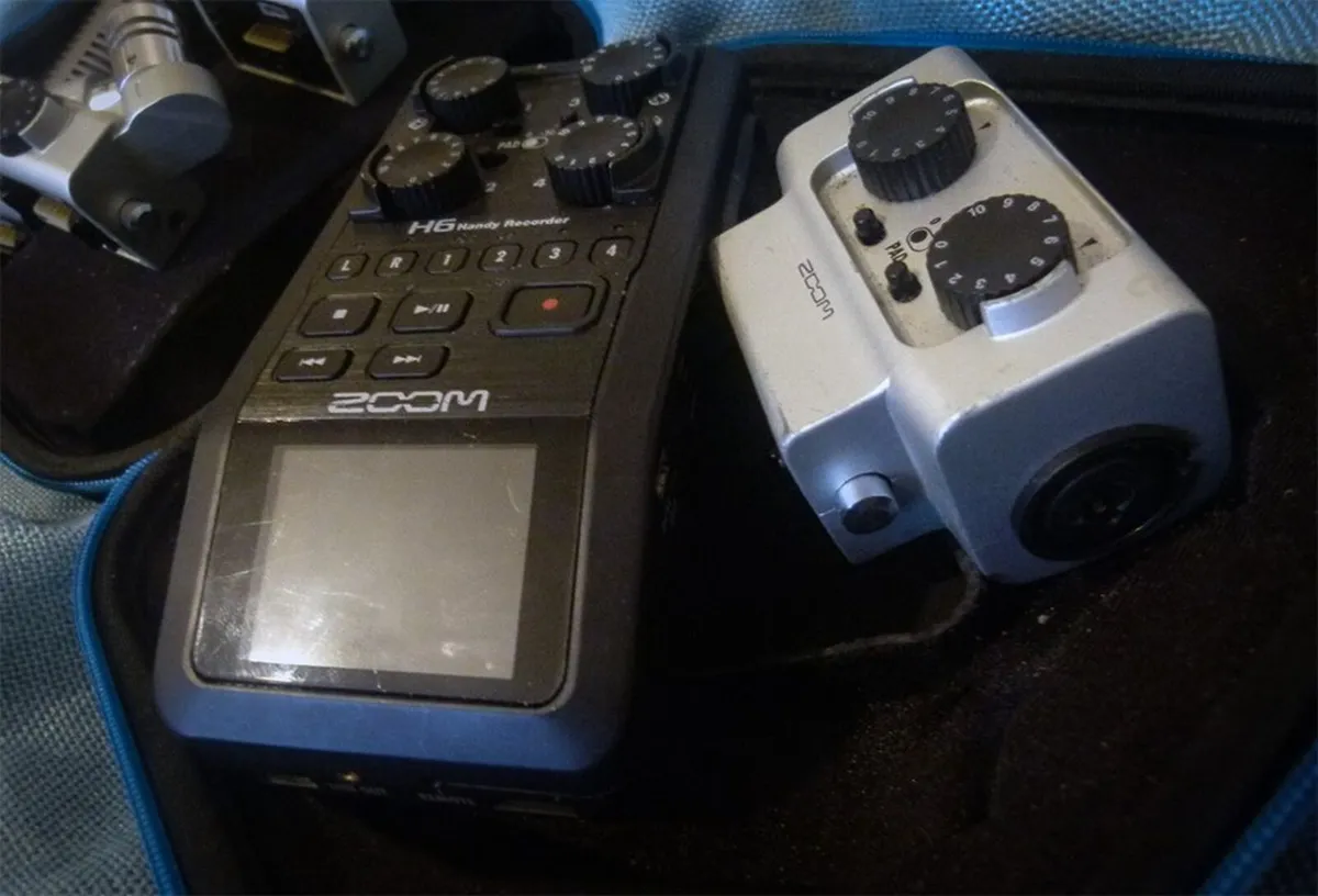 ZOOM H6 Audio Recorder - All capsules included - Image 2