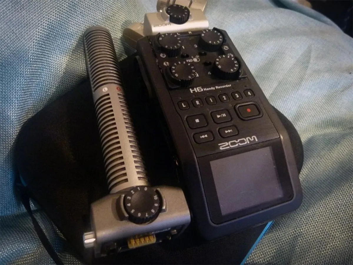 ZOOM H6 Audio Recorder - All capsules included - Image 3