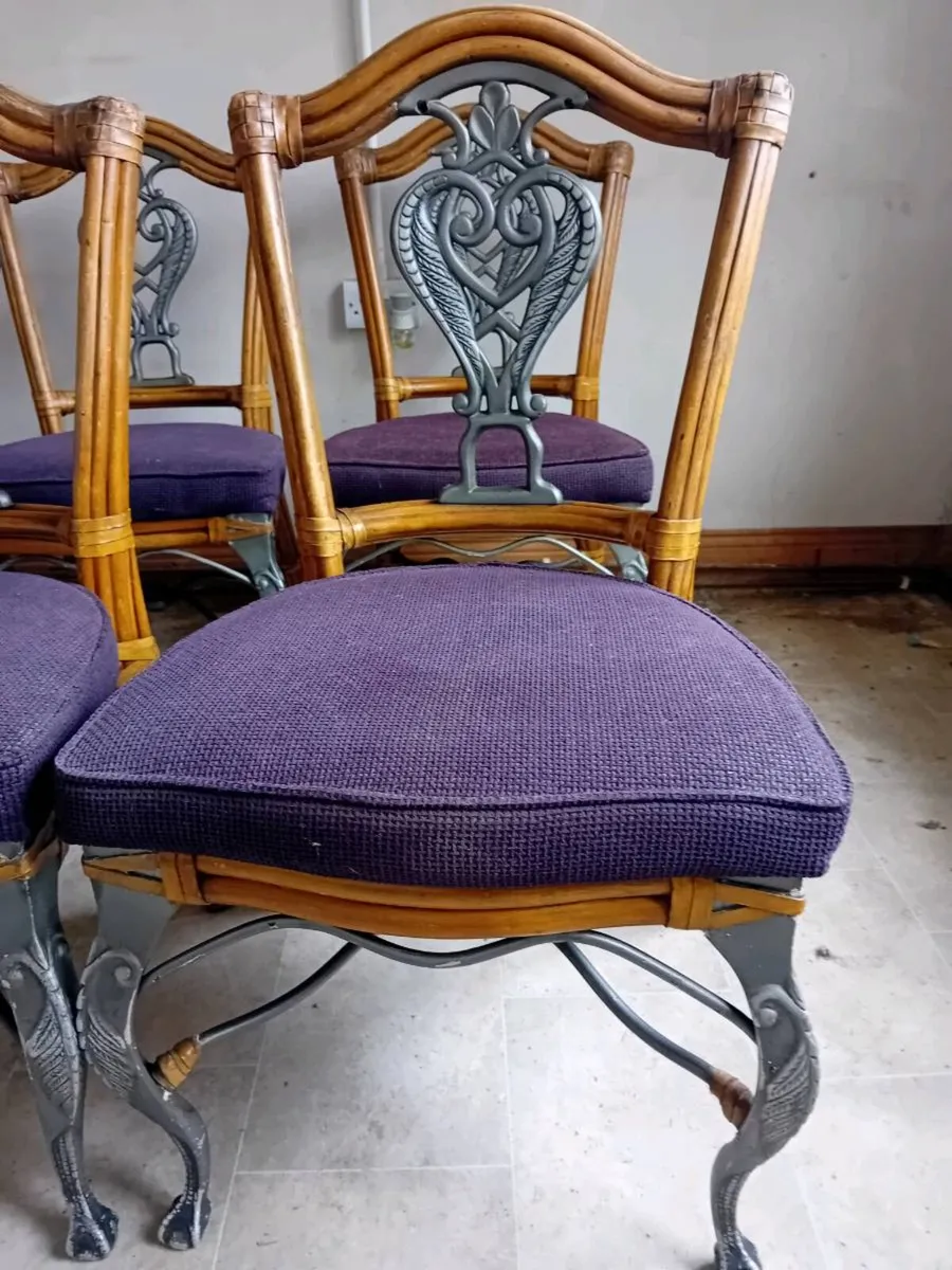 Antique chairs and Table - Image 2