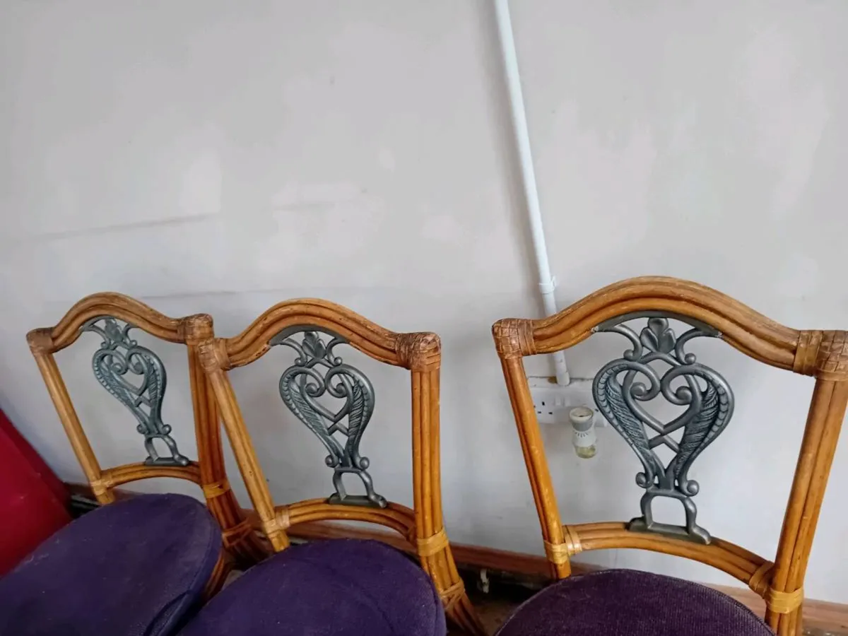 Antique chairs and Table - Image 3