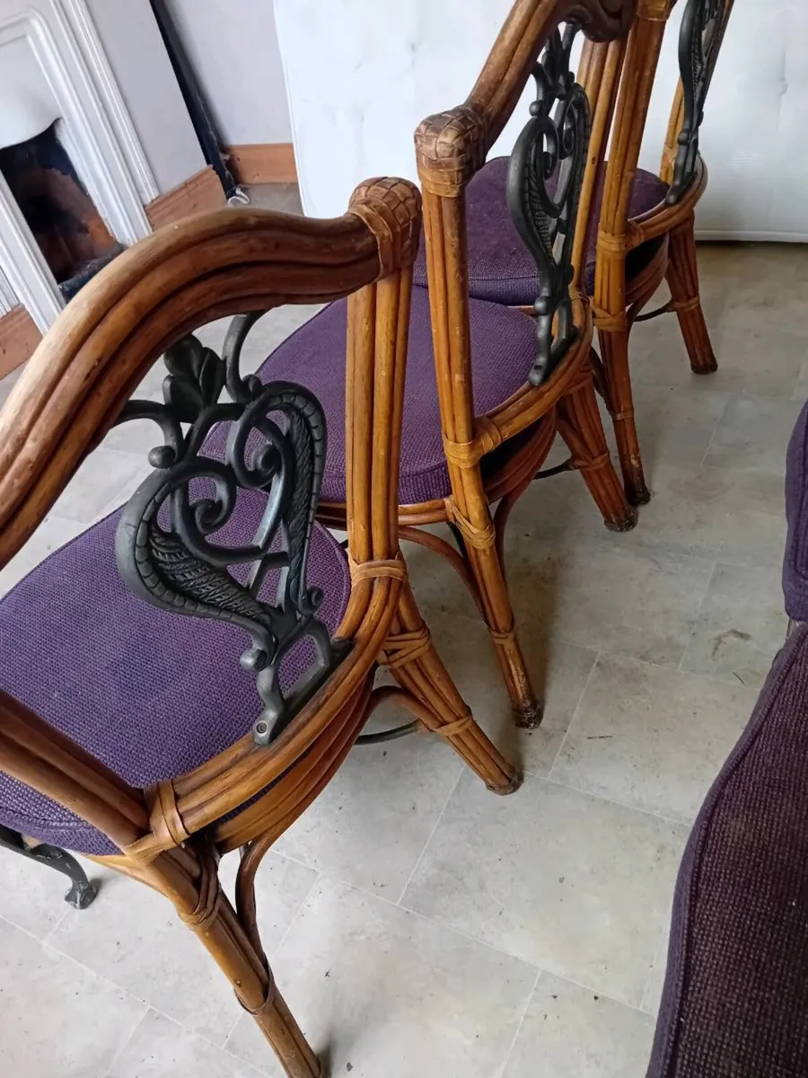 Antique chairs and Table - Image 4