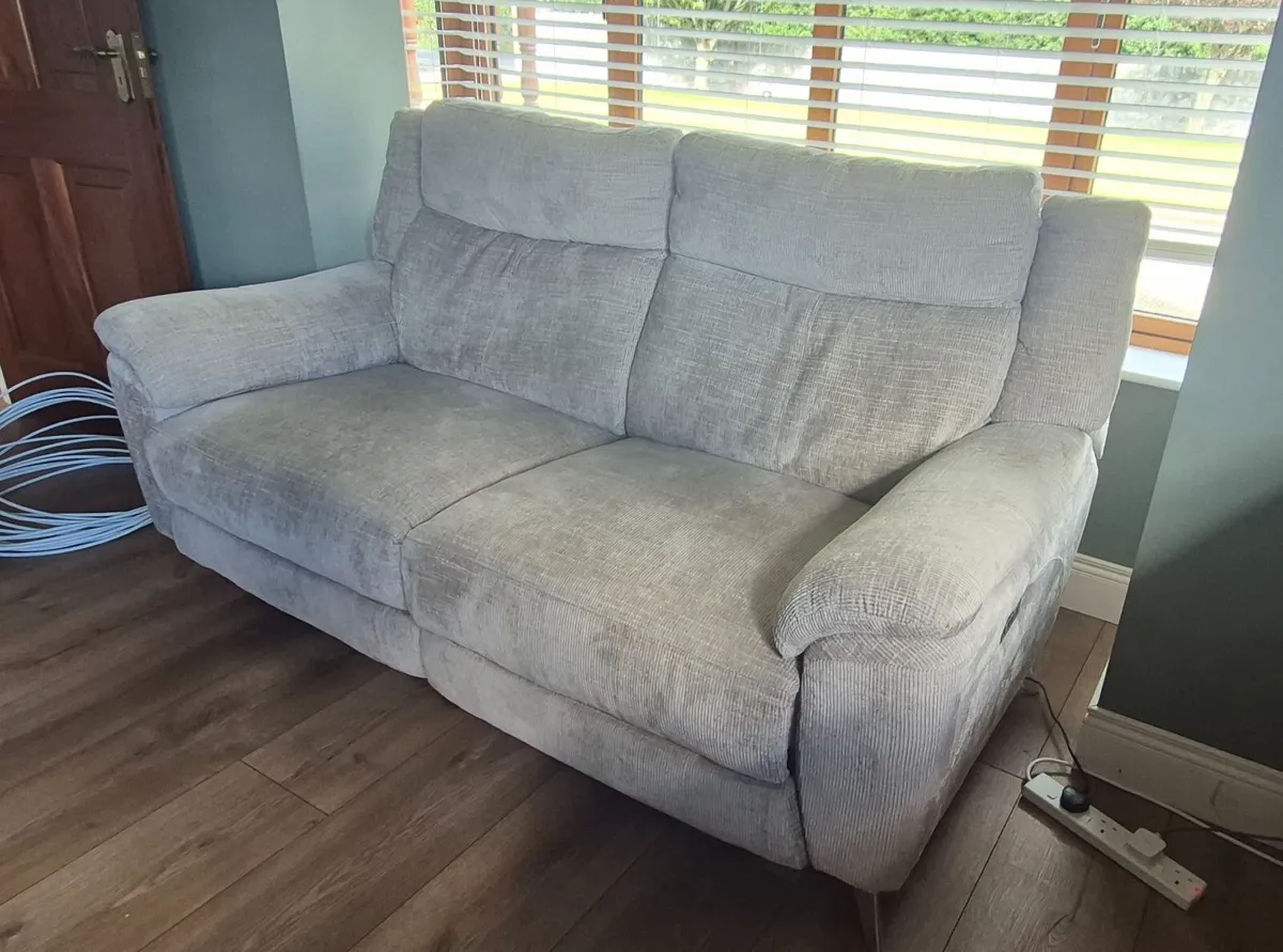 BRAND NEW Electric Reclining Sofa Suite - Image 1