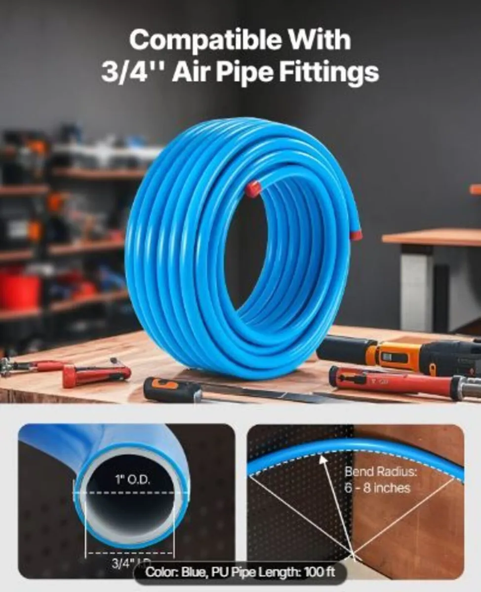 Air Compressor Line Kit, 100FT - Image 2