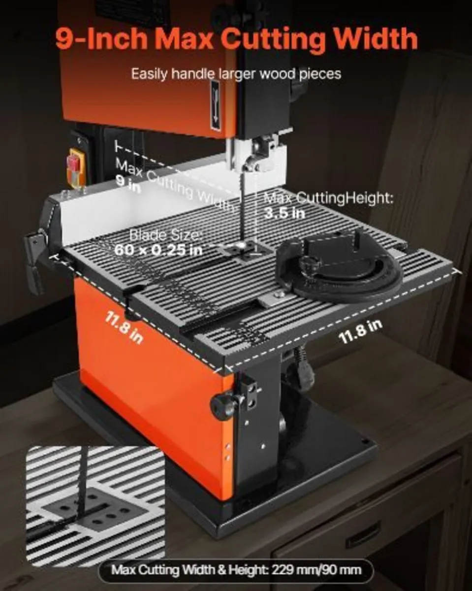 Band Saw, 229 mm, Woodworking - Image 2
