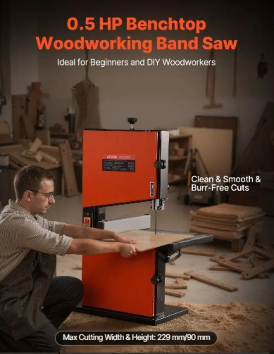 Band Saw, 229 mm, Woodworking - Image 3