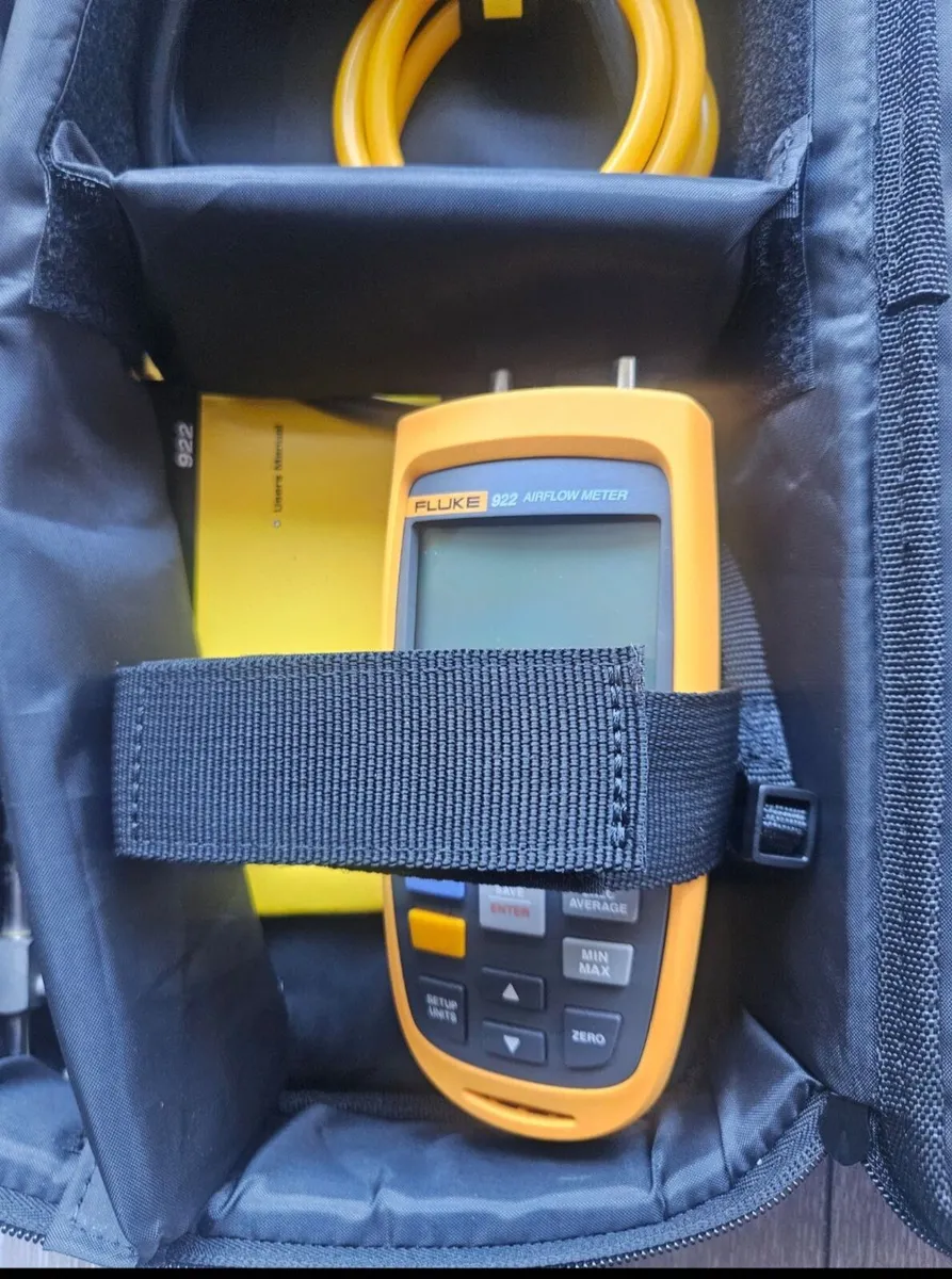 FLUKE 922 Air flow meter (anemometer) - Image 4