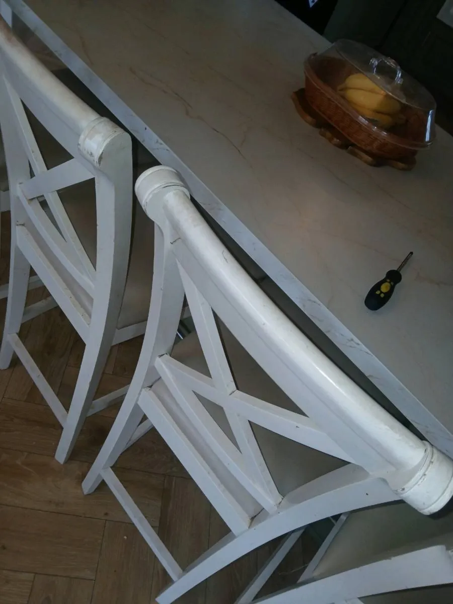 Bar stools x 4 - Image 2